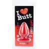 I Love Butt Plug Fat S I Love Butt 11 x 6 cm Rouge